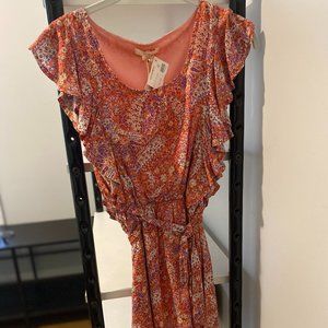 Tulle Pink Floral Dress